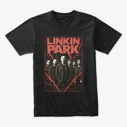 Camiseta Algodon Linkin Park Band Red