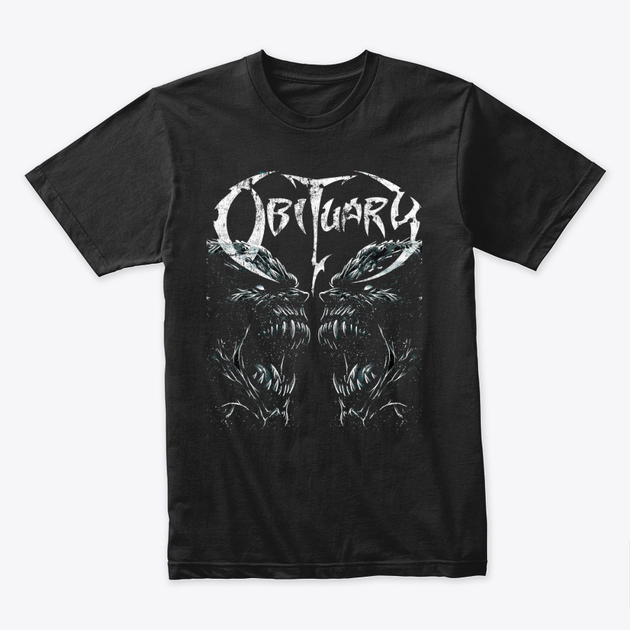 Camiseta Algodón Obituary Faces