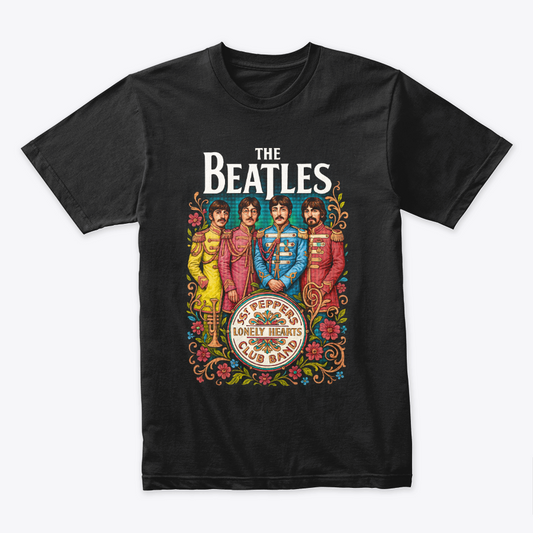 Camiseta Algodon The Beatles St Peppers