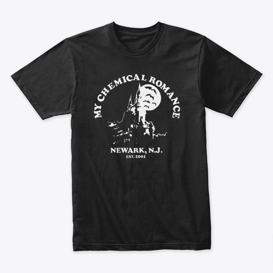 Camiseta Algodón My Chemical Romance Haunted Castle