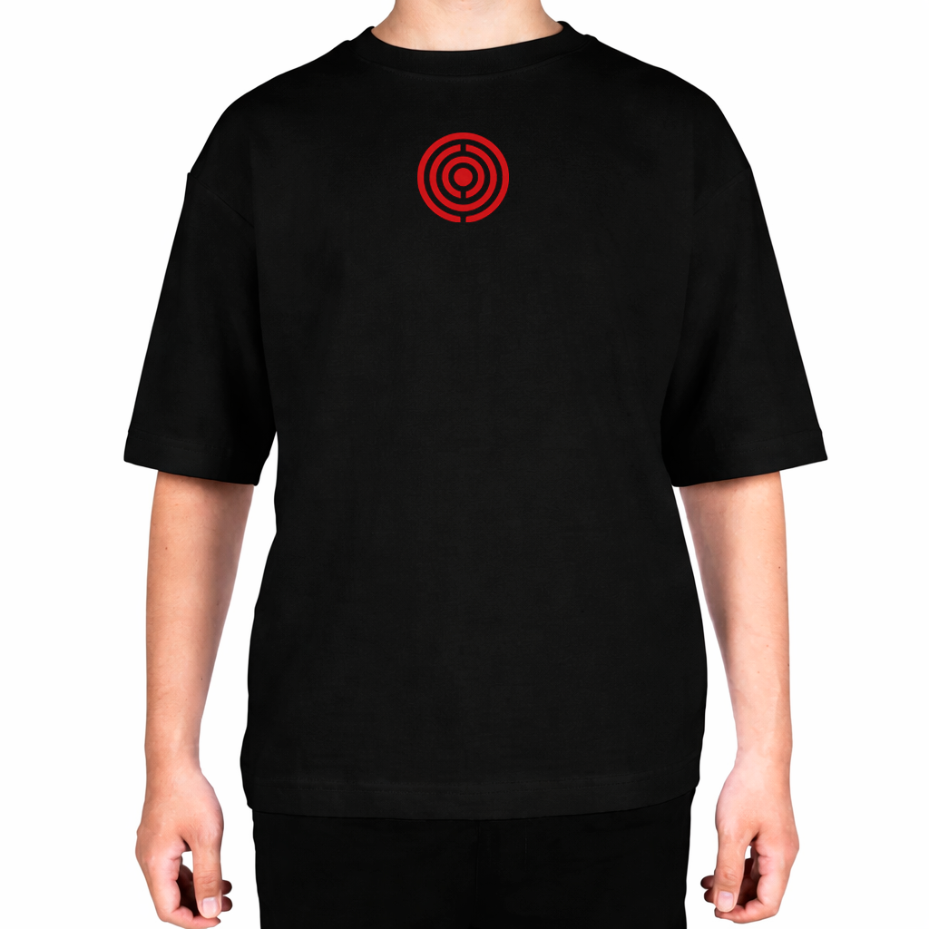 Camiseta Oversize Core Red Art 1