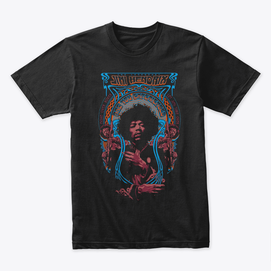 Camiseta Algodon Jimmy Hendrix Poster Style
