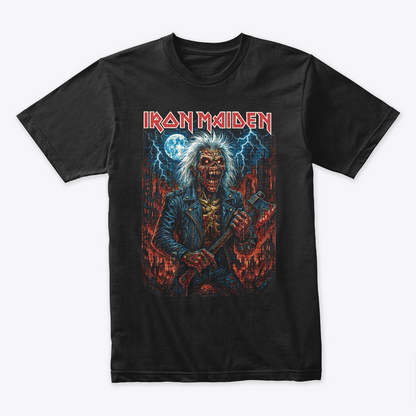 Camiseta Algodon Iron Maiden Art