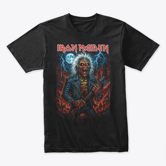 Camiseta Algodon Iron Maiden Art
