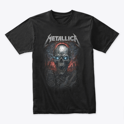 Camiseta Algodon Metallica Skull