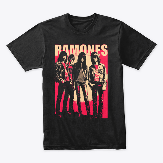 Camiseta Algodon Ramones Band