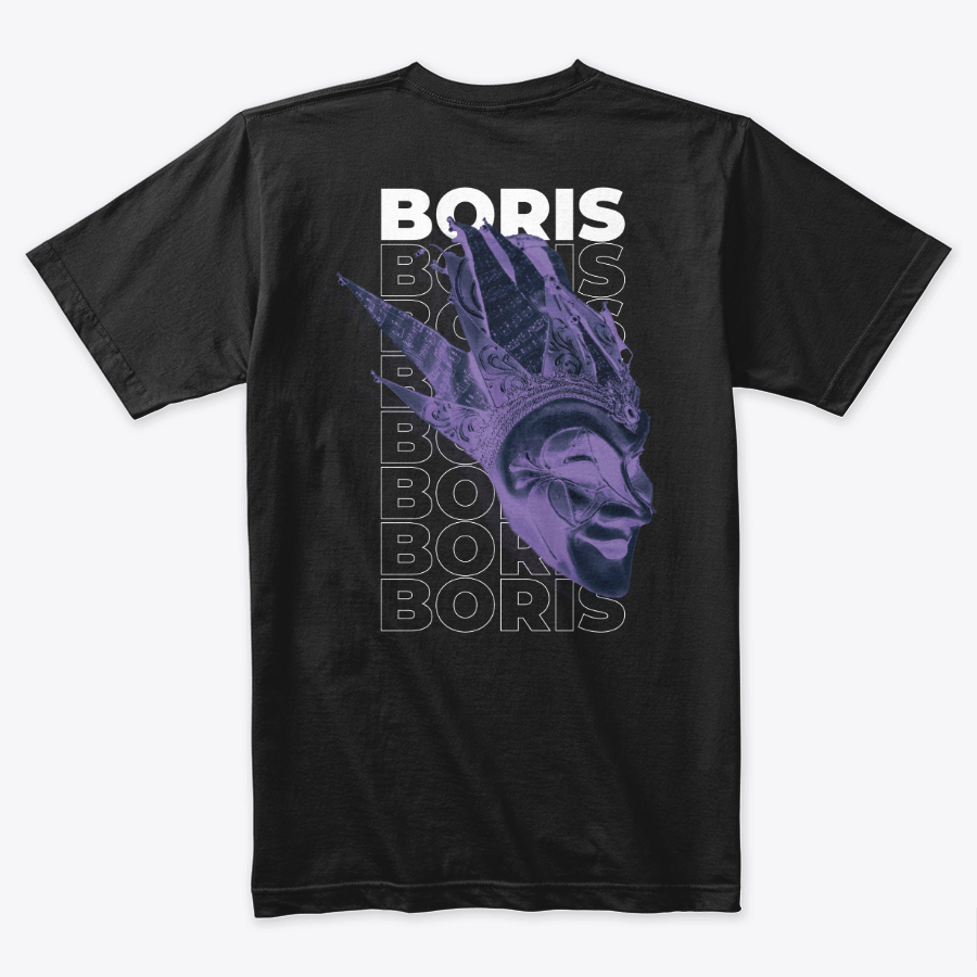 Camiseta Algodon Boris Brejcha FCKNG 2025 Morado