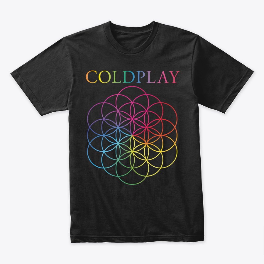 Camiseta Algodon Coldplay Logo