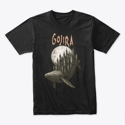 Camiseta Algodon Gojira Art