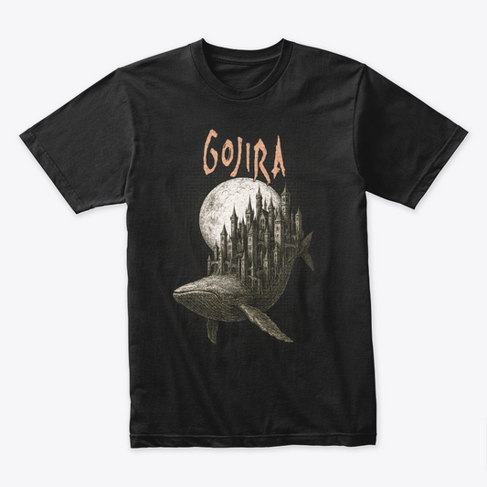 Camiseta Algodon Gojira Art