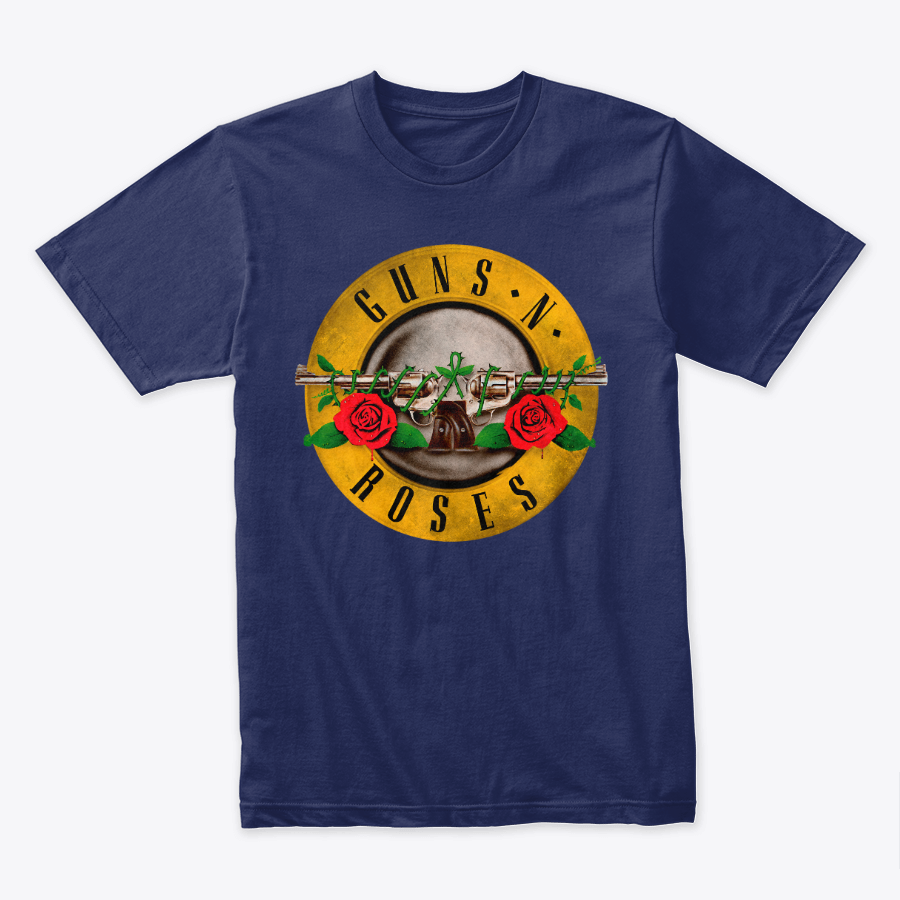 Camiseta Vintage Desgaste Guns and Roses