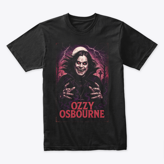 Camiseta Algodon Ozzy Osbourne Vampire