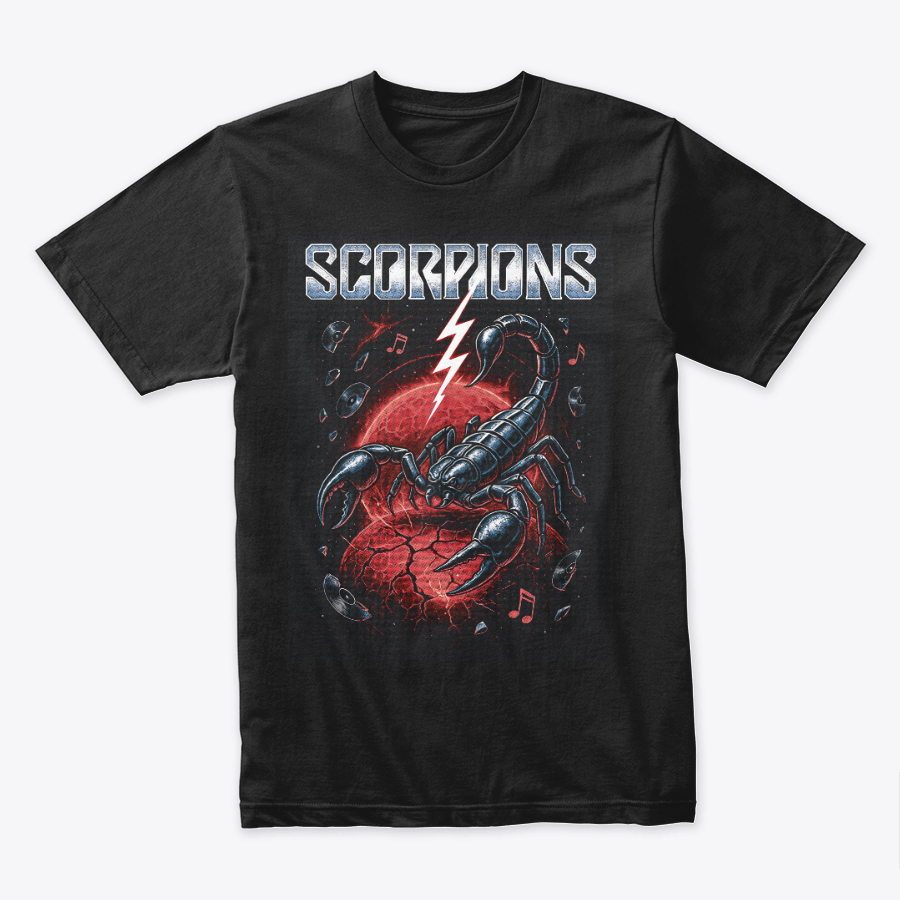 Camiseta Algodon Scorpions Poster!