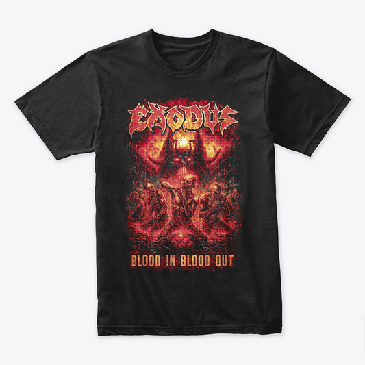 Camiseta Algodon Exodus Blood Is Blood