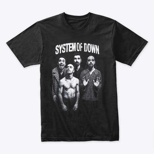 Camiseta Algodon System Of A Down Band 2
