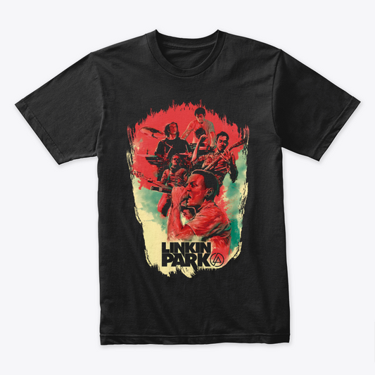 Camiseta Algodon Linkin Park Band Chester Bennington