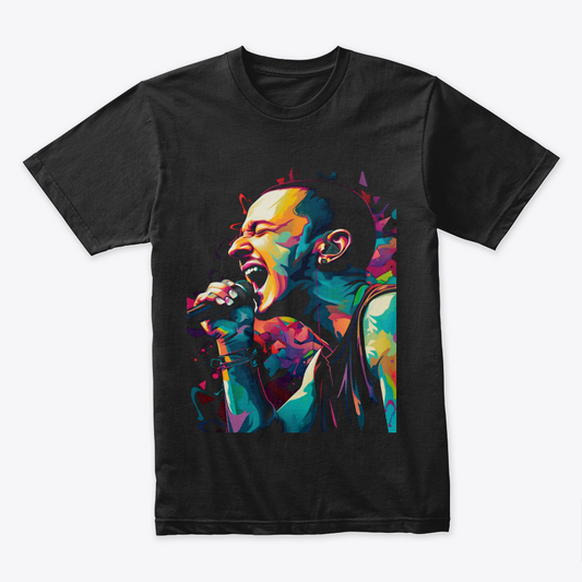 Camiseta Algodon Linkin Park Chester Bennington Colors
