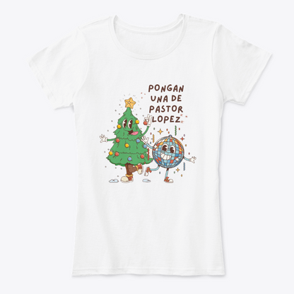 Camisetas Navideñas Familia Set de 3 Prendas Pongan Una De Pastor Lopez