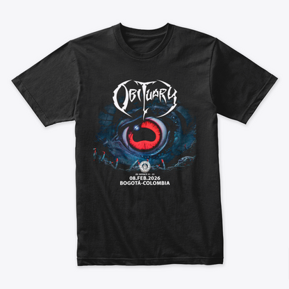 Camiseta Algodón Obituary 2026