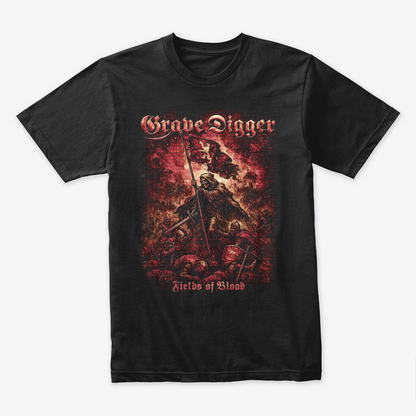Camiseta Algodon Grave Digger Art