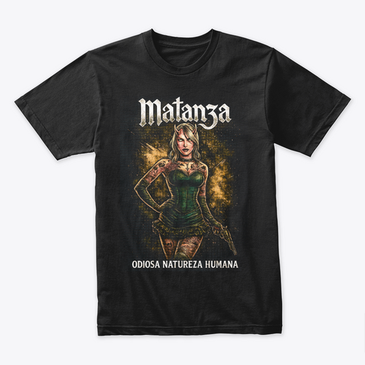 Camiseta Algodon Matanza Odiosa Naturaleza