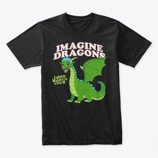 Camiseta Algodon Imagine Dragons Poster