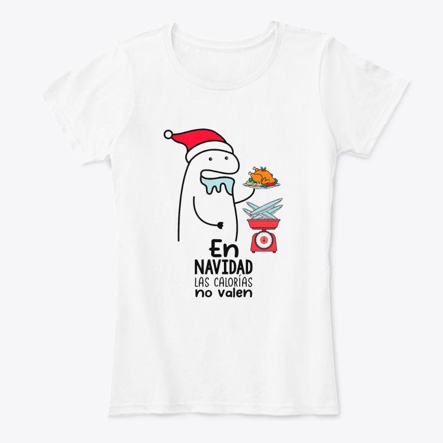 Camisetas Navideñas Familia Set de 3 Prendas En Navidad Las Calorias No Valen