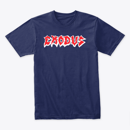 Camiseta Algodon Exodus Logo art