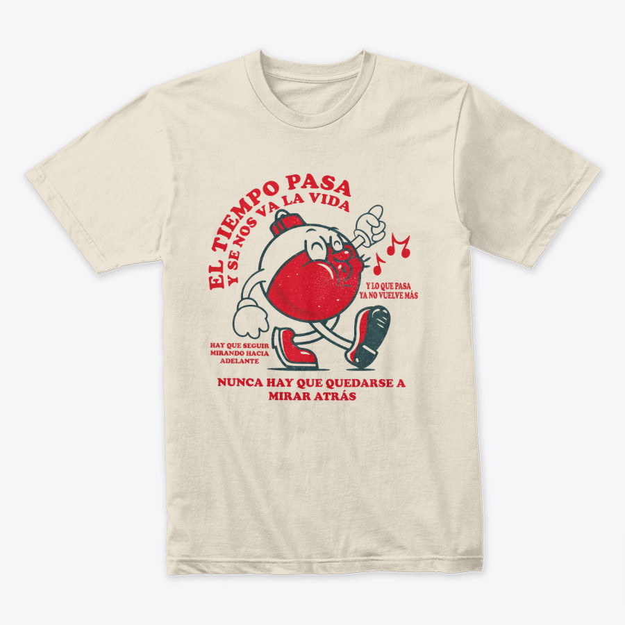 Camiseta Fin De Año El Tiempo Pasa Y Se Nos Va La Vida