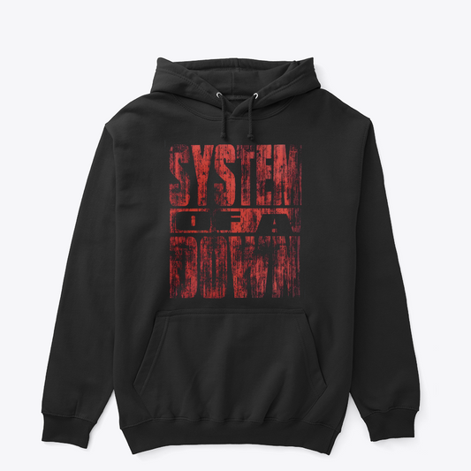 Buzo Capota System Of A Down Red Efecto