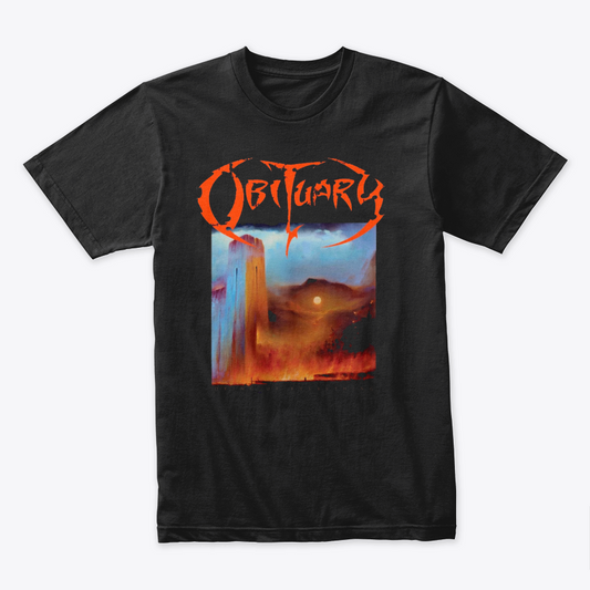 Camiseta Algodón Obituary ying of Everything.