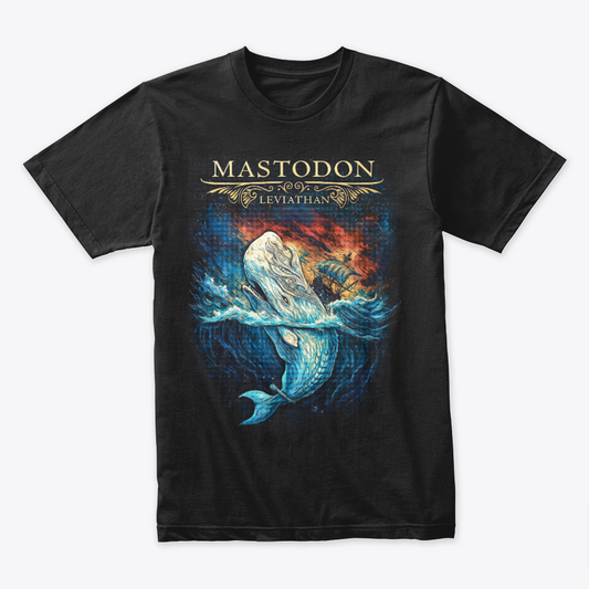 Camiseta Algodon Mastodon Leviathan