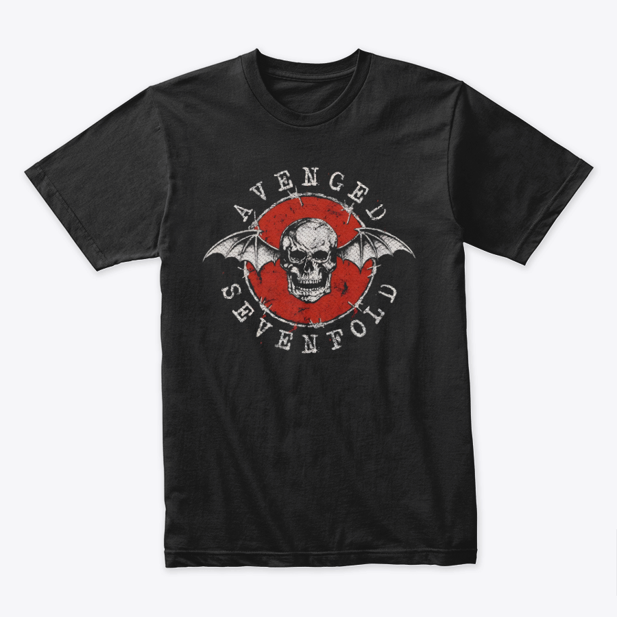 Camiseta Algodon Avenged Sevenfold Logo Art