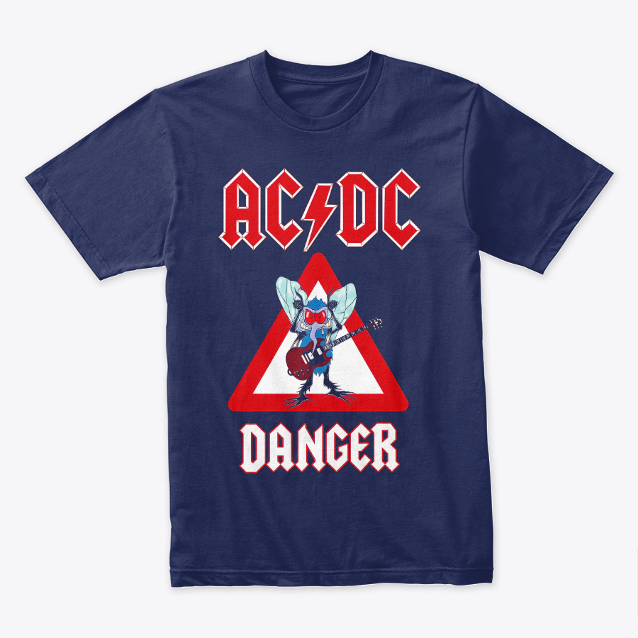 Camiseta Algodon ACDC Danger Style
