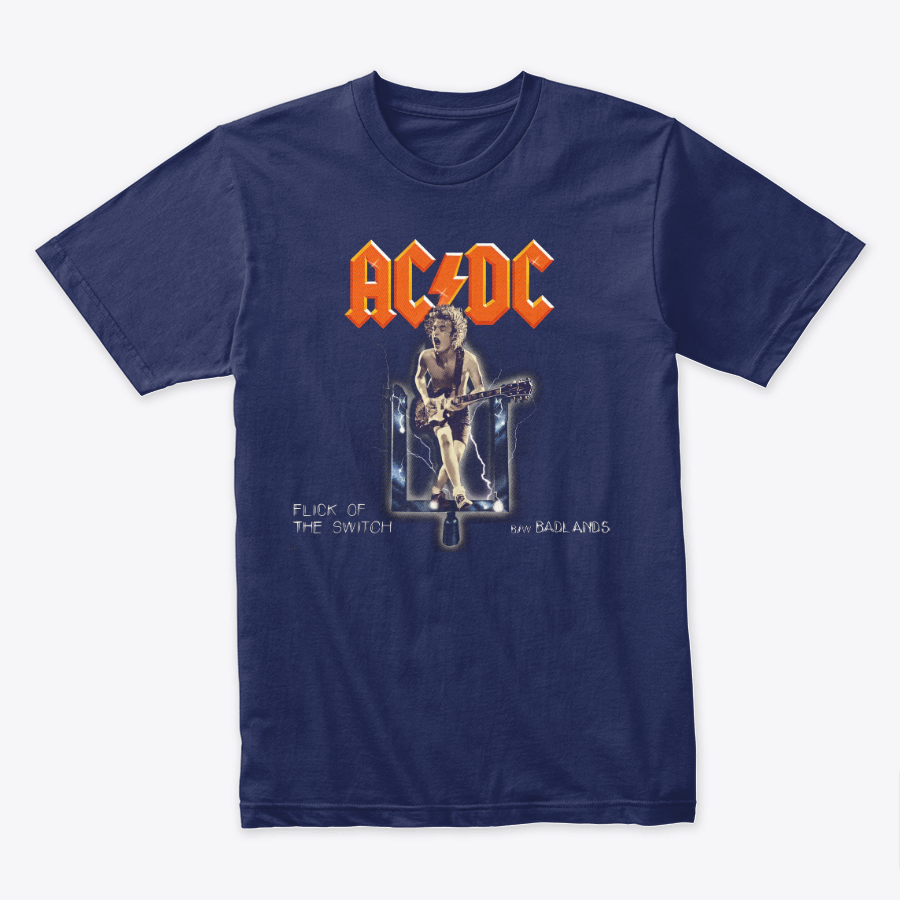 Camiseta Algodon ACDC Flick Of The Switch