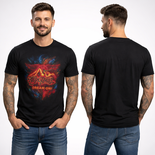 Camiseta Algodon Aerosmith Dream On