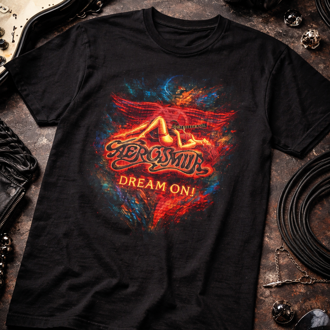 Camiseta Algodon Aerosmith Dream On