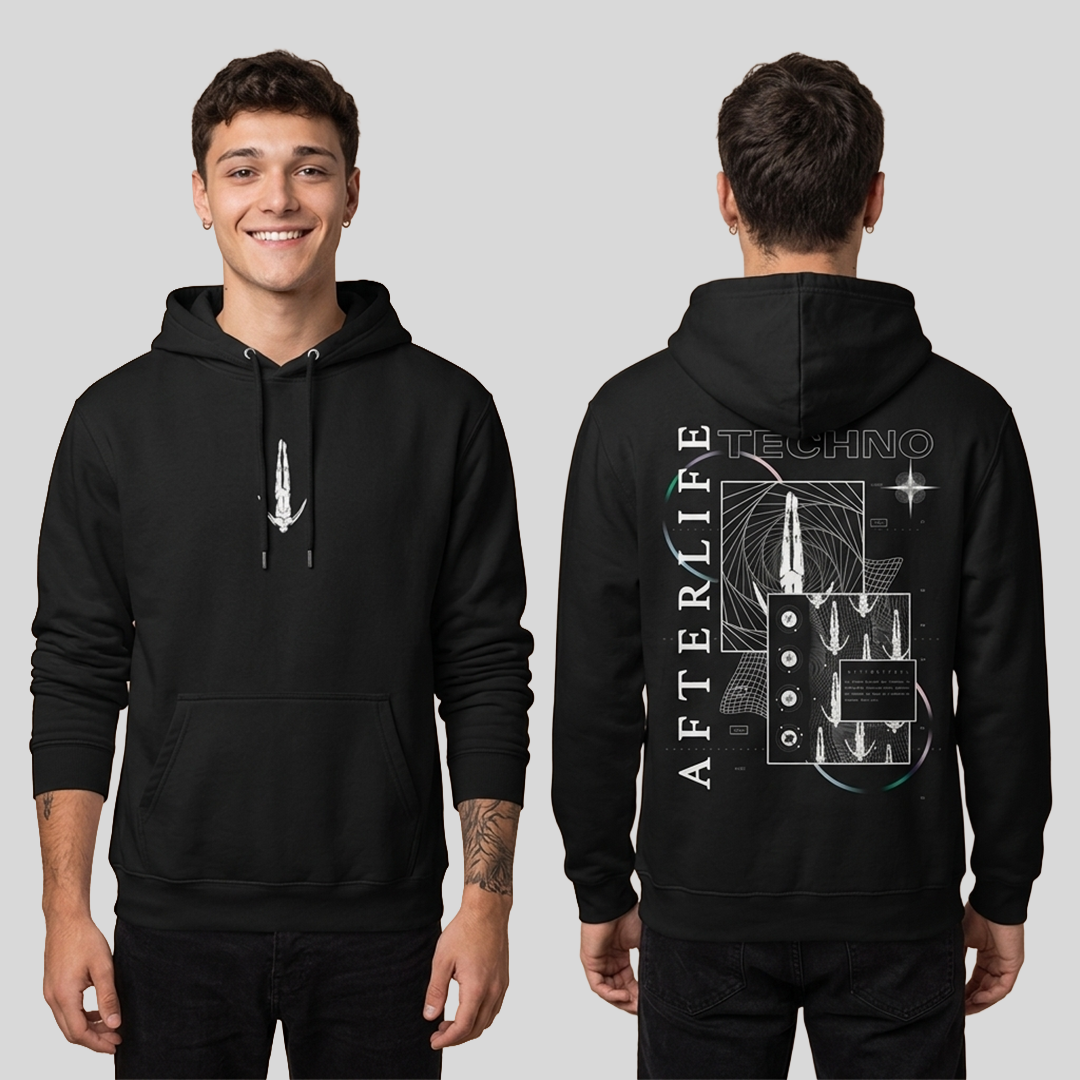 Buzo Capota Afterlife Techno 2024 Hoodie