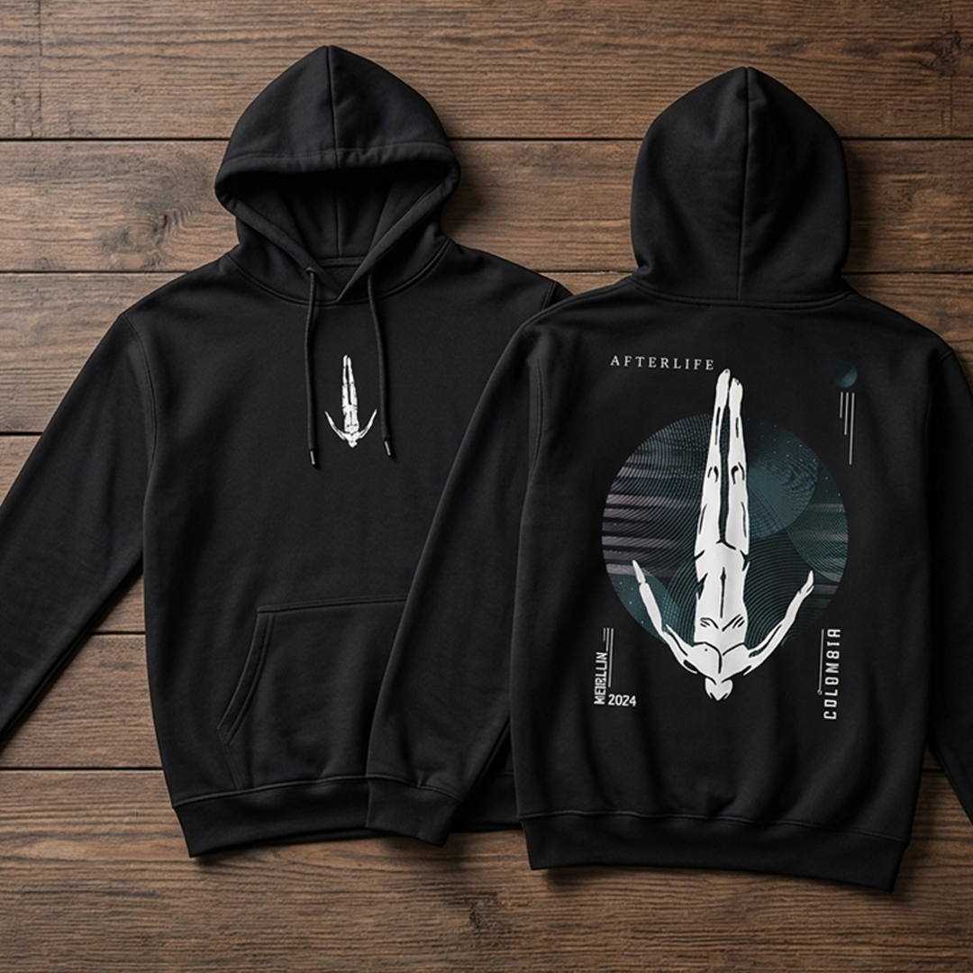 Buzo Capota Afterlife Medellin 2024 Hoodie