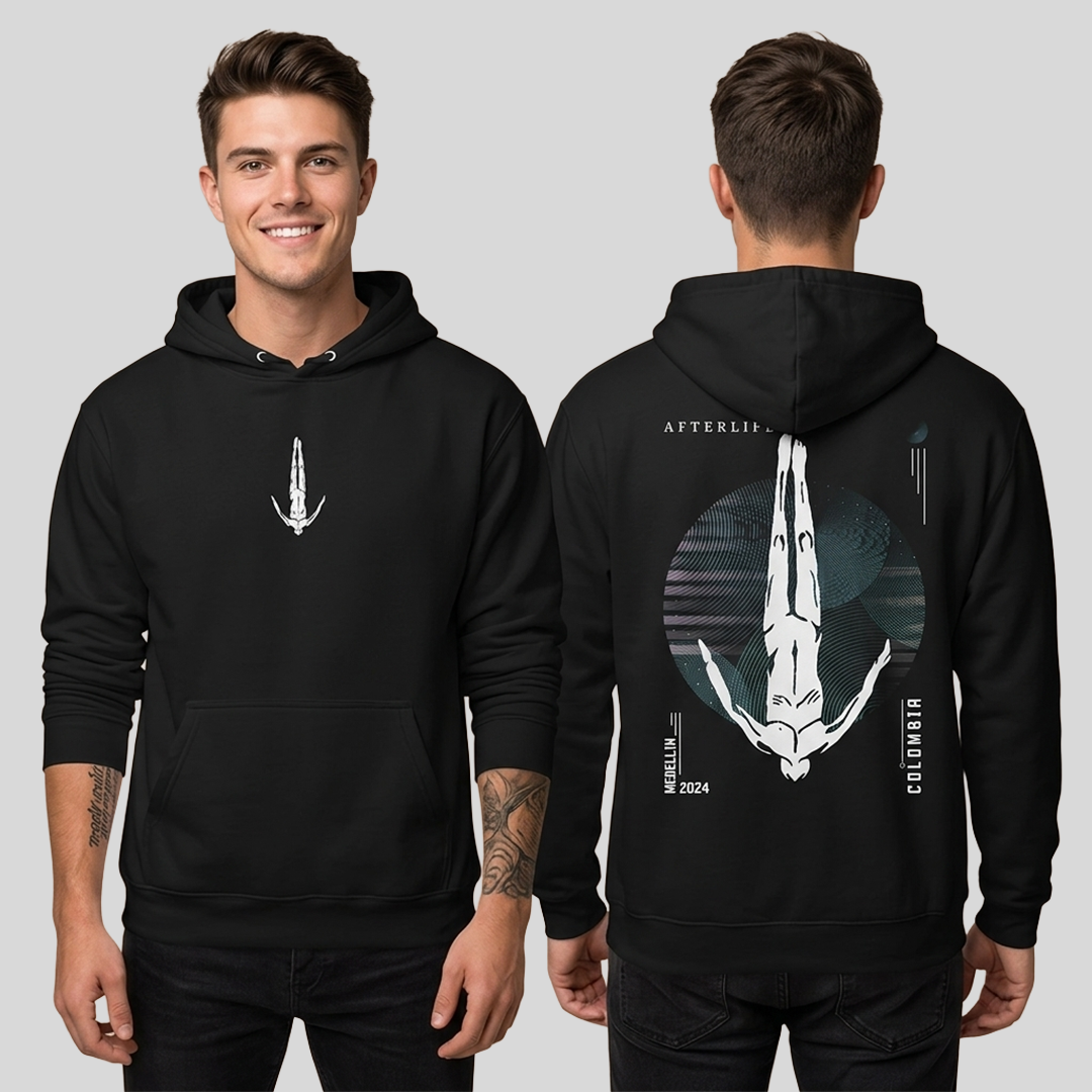 Buzo Capota Afterlife Medellin 2024 Hoodie