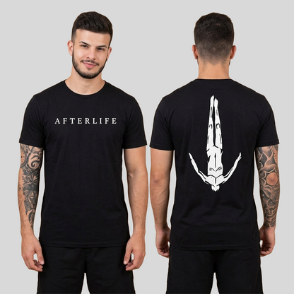 Camiseta Afterlife logo doble estampado