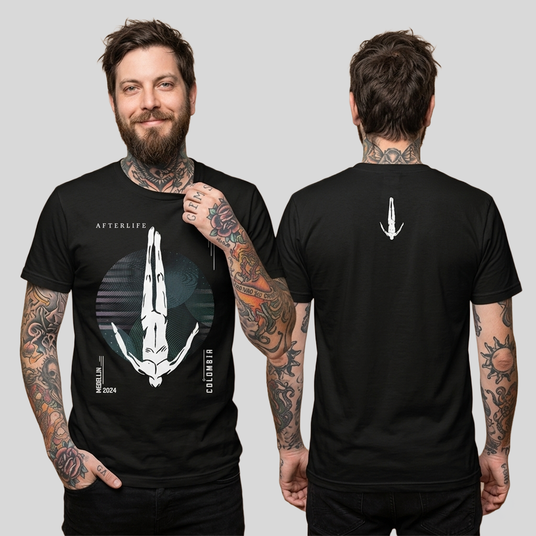 Camiseta Afterlife Medellin Colombia 2024