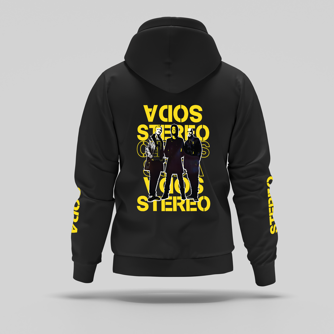 Buzo Capota Soda Stereo Art Exclusive