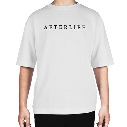 Camiseta Oversize Afterlife Logo Doble estampado