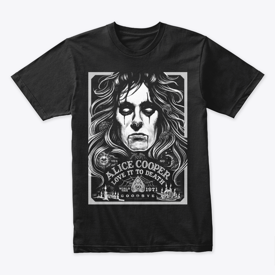 Camiseta Algodon Alice Cooper Full Poster