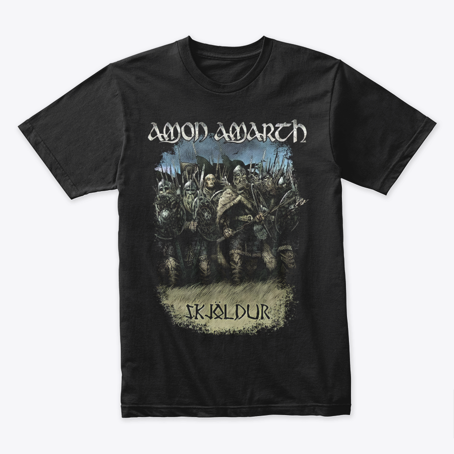 Camiseta Algodon Amon Amarth Band Vikingo