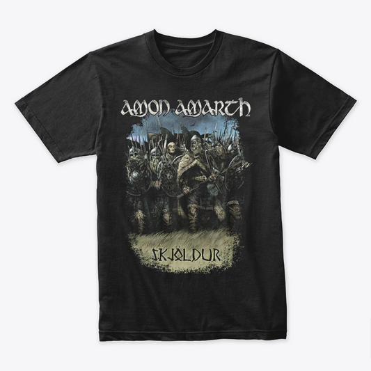 Camiseta Algodon Amon Amarth Band Vikingo