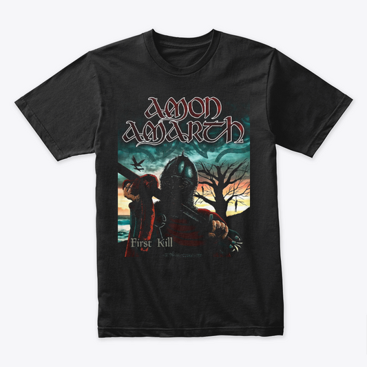 Camiseta Algodon Amon Amarth First Kill