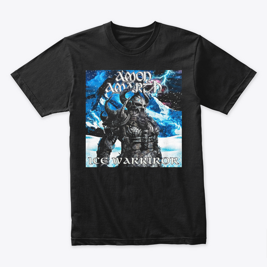 Camiseta Algodon Amon Amarth Ice Warrior