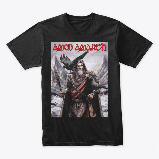 Camiseta Algodon Amon Amarth Poster Style Vikingo